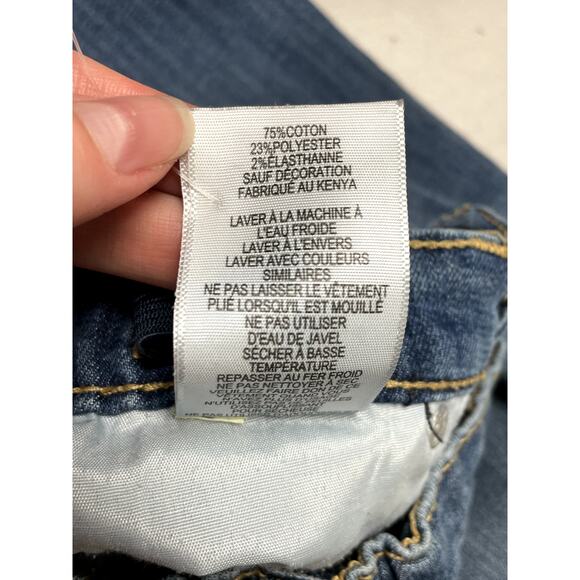 LEVI'S 511 Performance Slim Jeans Medium Wash Blue Stretch Denim Kids Boys 6 - Picture 9 of 10